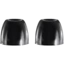 Shure EABKF1-10L Large Black Foam Sleeves for Shure Earphones (5 Pairs)