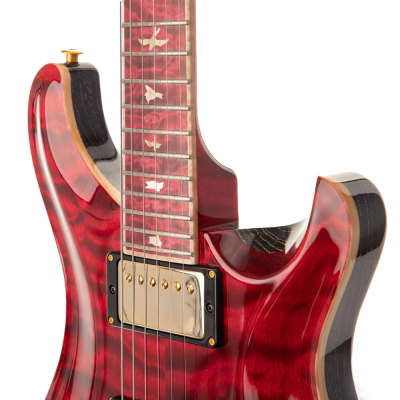 PRS Private Stock Custom 24-08 Electric Guitar - Red/Gold - Display Model image 5