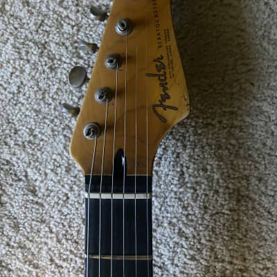 Warmoth  Stratocaster guitar Custom made 2024 - Sonic Blue high gloss image 2