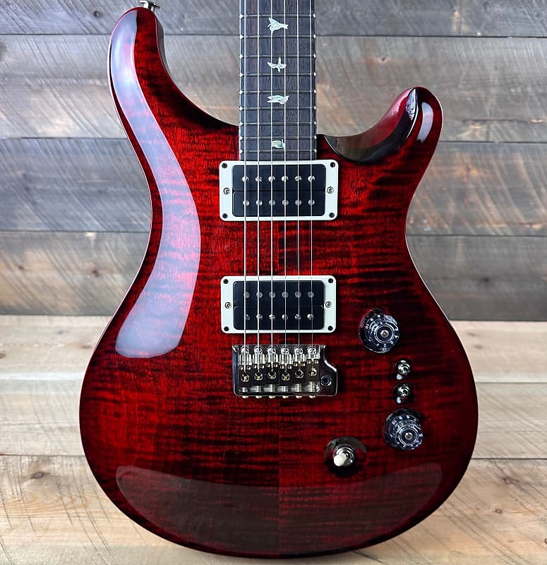 PRS Custom 24-08 Custom Color - Faded Fire Red 366934 image 1