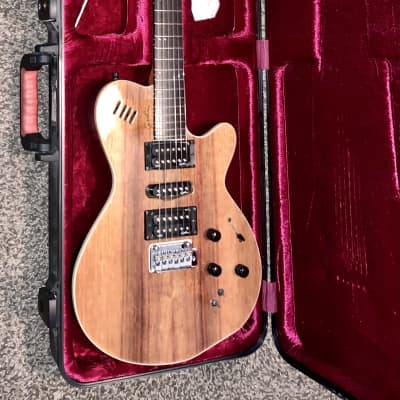 Godin xtSA Koa Natural piezo synth ready electric guitar made in the usa and Canada image 13