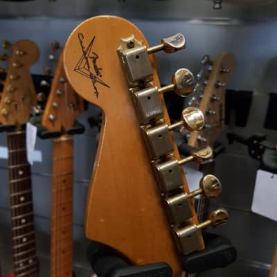 Fender   Custom Shop 56 Stratocaster Relic Mn Black image 8