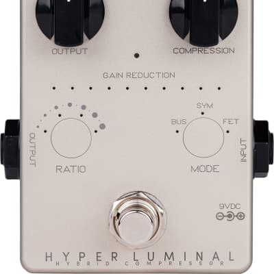 DarkGlass Electronics Hyper Luminal Hybrid Compressor Guitar Effect Pedal image 1