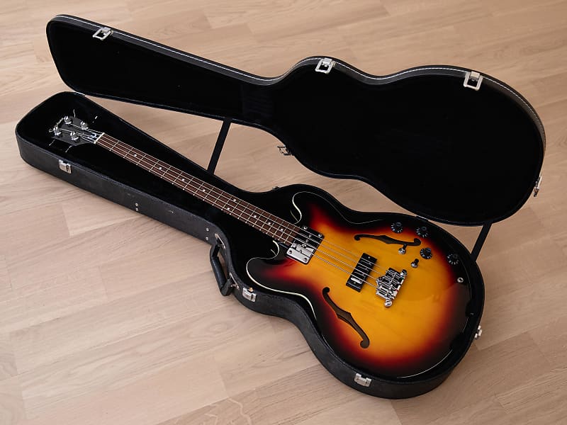 Epiphone RIVOLI Ⅱ Bass VC 1999 EPIPHONE RIVOLI II BASS GUITAR SHORT SCALE WITH CASE