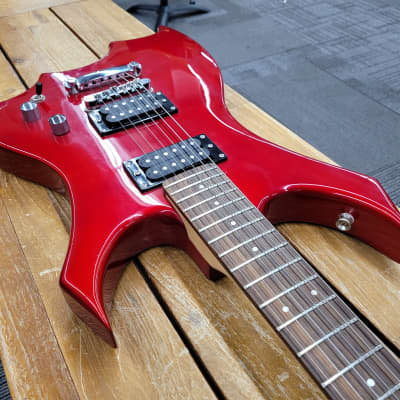 Jay Turser Atak series JTX-110 Electric Guitar - Candy Apple Red image 10