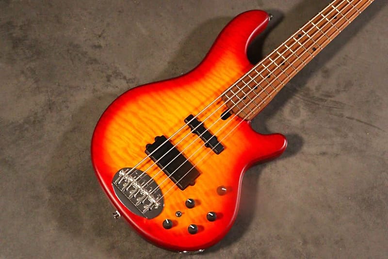 Lakland Skyline 55-02 Custom 2023 - Cherry burst image 1