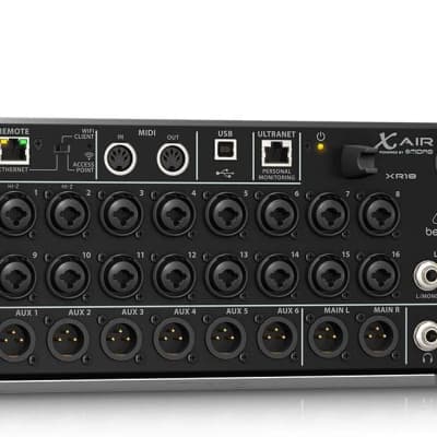 Behringer X Air XR18 Tablet-Controlled Digital Mixer image 3