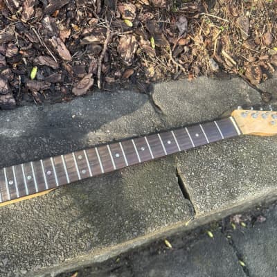 Unknown Telecaster neck abalone dots for sale
