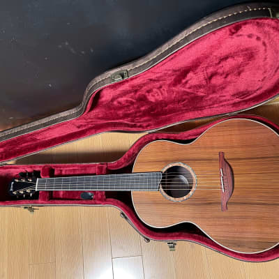 Hsienmo F shape Sinker Redwood solid top + Solid wild Indian rosewood with hardcase (SOLD) image 23