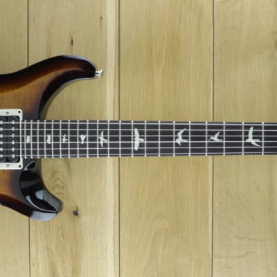 PRS S2 Custom 24, Pattern Thin, Black Amber S2066179 for sale