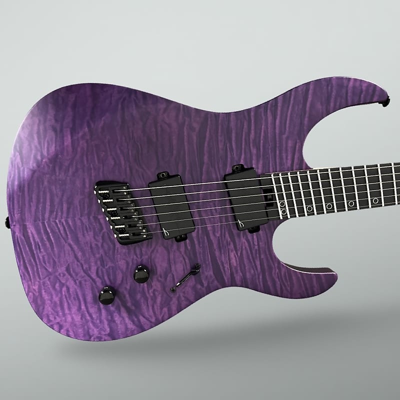 Legator N6FSS 「MAGENTA」 For Shred Player Legator N6FSS Ninja 6 Super Shred Multi-Scale Guitar, Purple