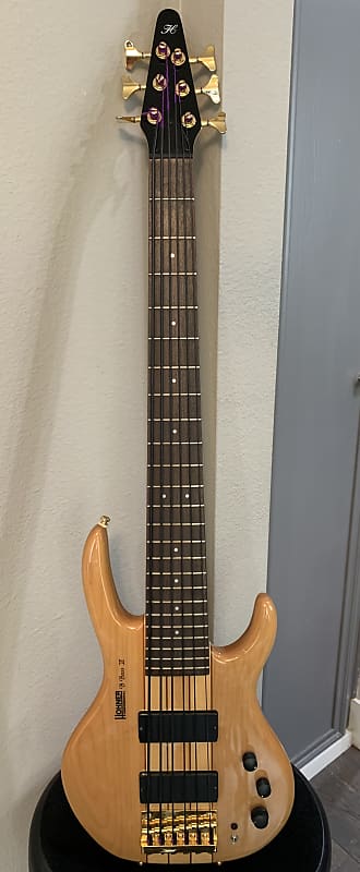 Hohner B Bass VI - Natural 6 String With Gig Bag | Reverb