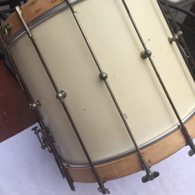 Conn/Leedy Marching Snare 1940 - White image 3
