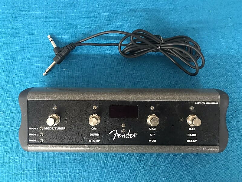 Fender Mgt 4 Footswitch 4 Button For Mustang Gt Amps W Cable Reverb 2691