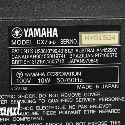 Yamaha DX7 II-D Digital Programmable Algorithm Synthesizer [Very Good] image 23