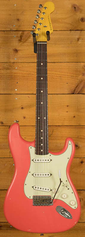 Nash Guitars - S63 | Fiesta Red Light Aged | Reverb