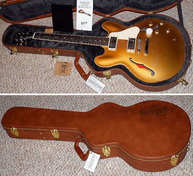 2013 Gibson Custom Es 335 All Gold Goldtop Unplayed!