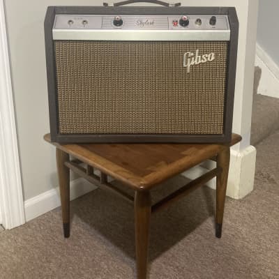 Gibson Skylark Model GA-5 1963 - Brown leather for sale