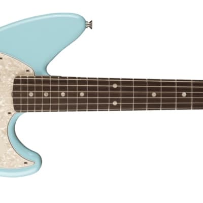 Fender Kurt Cobain Jag-Stang Electric Guitar Rosewood Fingerboard, Sonic Blue w/ Deluxe Gigbag image 3