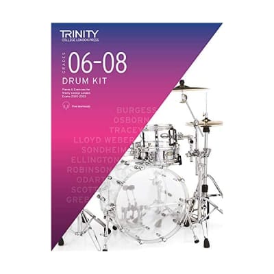 Trinity College London Drum Kit 2020-2023. Grades 6-8 Trinity College London for sale
