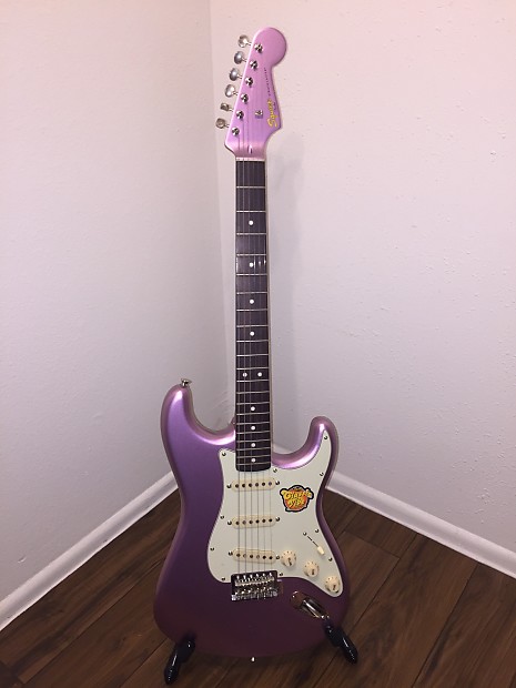 Fender Squier Stratocaster Burgundy Mist | Reverb