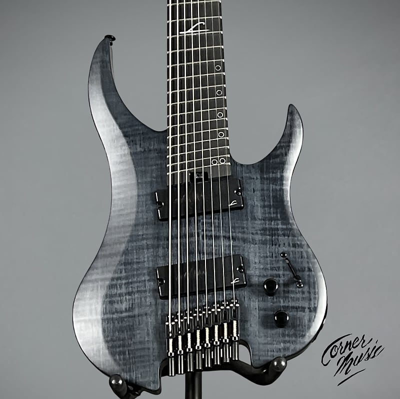 ★87MM★ Mmlg STAFF HFT EVERY BLACK Legator G8FSS Ghost 8 Multi-Scale 2024 - Black Flame | Reverb