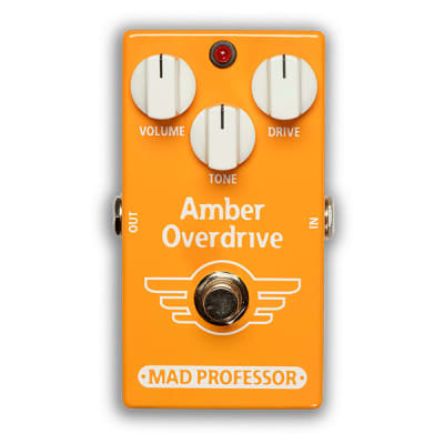 Mad Professor BJF Design Amber Overdrive/Fuzz Pedal for sale