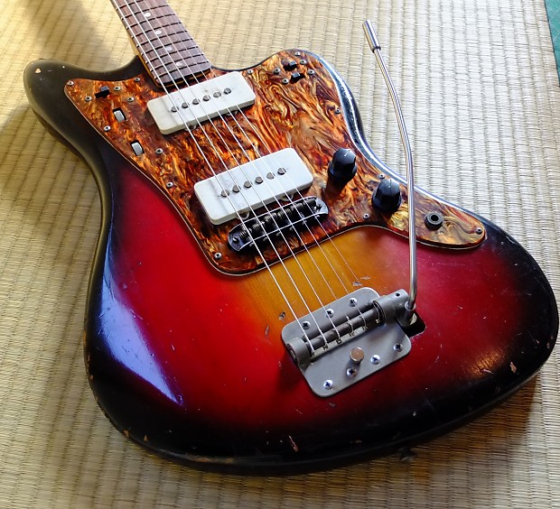 c. 1965 Mory Jazzmaster Vintage Japanese Bizarre Fender Jazzmaster Style Guitar super rare OHSC