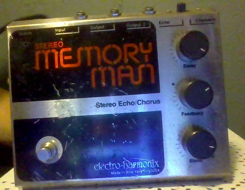 Electro-Harmonix Stereo Memory Man