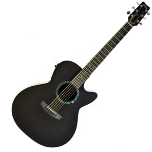 RainSong CO-WS1000N2 Concert Wind Song Acoustic-Electric Guitar Black