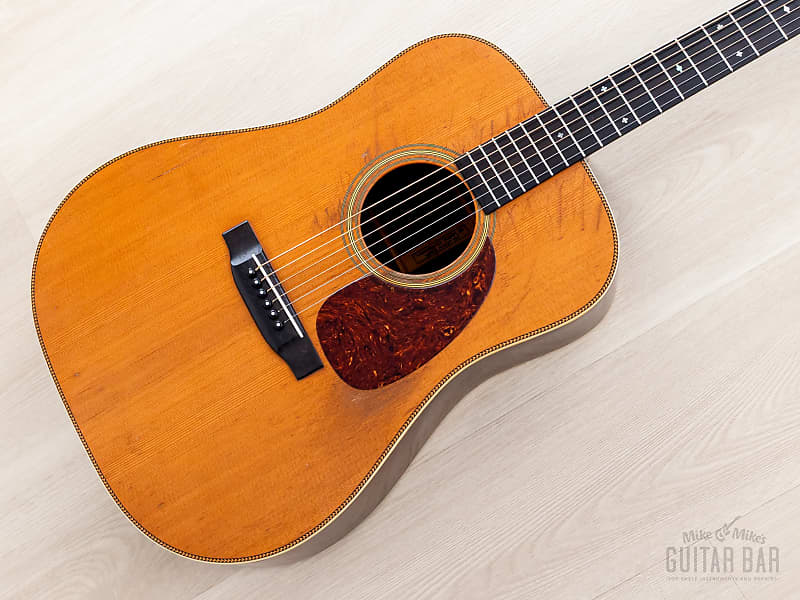 ギター Martin HD28 custom prewar reissue 1981 Martin HD-28 Custom Pre-War Reissue Herringbone Dreadnought