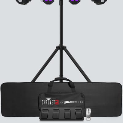 Chauvet Gig Bar Move Plus ILS w/ Hardshell Case, 2x D-FI USB | Reverb