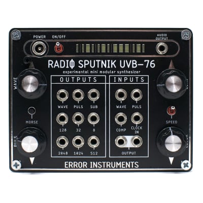 Error Instruments Radio Sputnik Desktop Modular Radio Synth (Brickie)