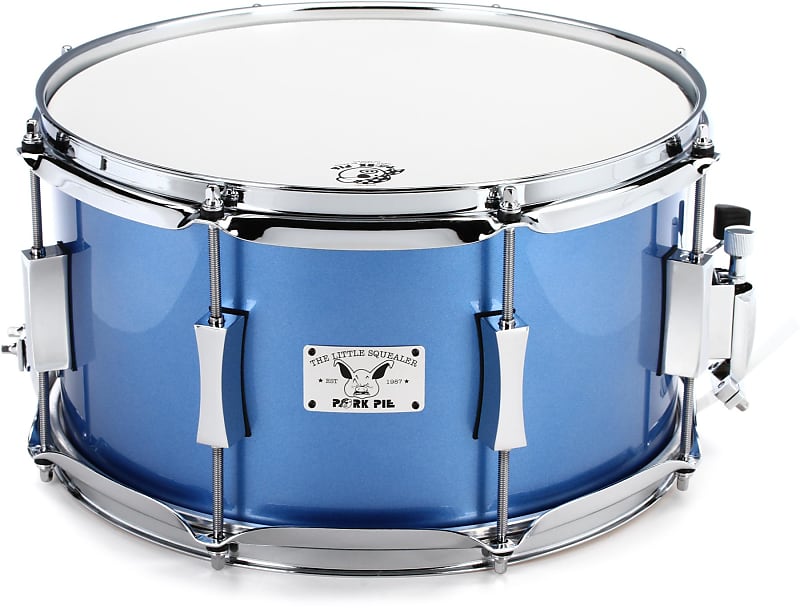 Pork Pie Percussion Little Squealer Snare Drum - 7 x 13-inch - Porcaro Blue Lacquer image 1