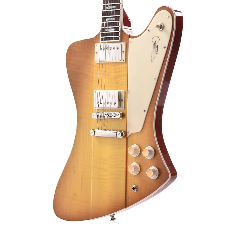Kauer Banshee Deluxe Flame Maple Green Lemon Burst w