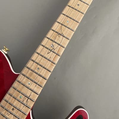 RUNT GUITARS TS "CUSTOM" - Transparent Red Top Amber Back [Made in Japan][GSB019] image 5