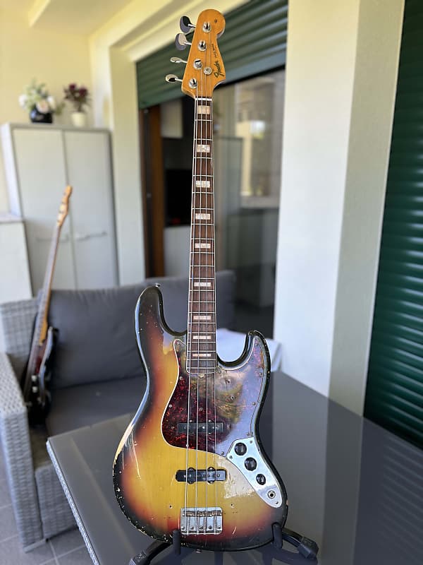 Fender Jazz 1966 - Sunburst | Reverb UK