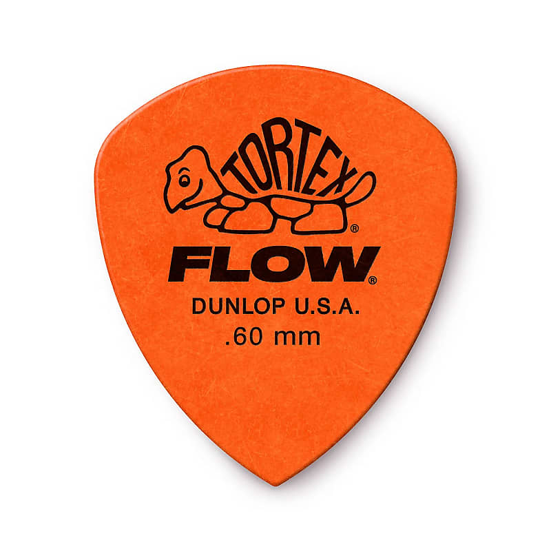Dunlop 558P60 Tortex Flow Standard .60mm Guitar Picks (12-Pack) image 1