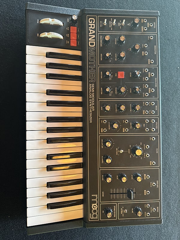 Moog Grandmother Dark Semi-Modular Analog Synthesizer