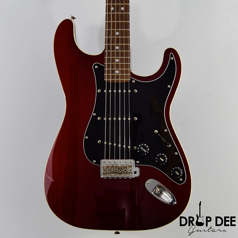 Fender Aerodyne Stratocaster Electric Guitar - Candy Apple | Reverb