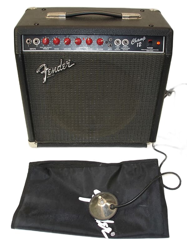 Vintage Fender Champ 12 12-Watt 1x12" Guitar Combo Amp image 1