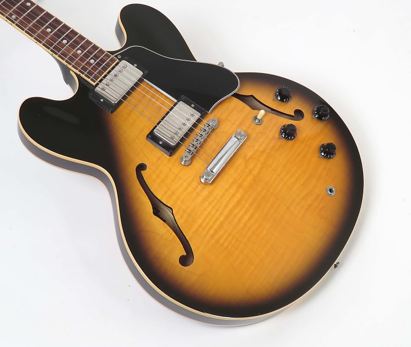 1995 Gibson ES-335 Dot Reissue - Sunburst - Flamed Maple! - Original Case