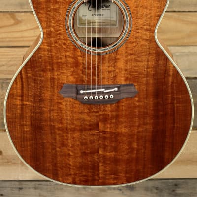 Takamine NEX Legacy EF508KC Acoustic/Electric Guitar Natural w/ Case image 2