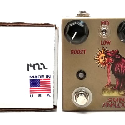 Analogman Sun Lion Fuzz Booster Pedal | Reverb