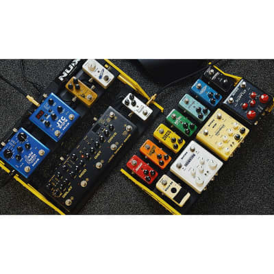 Pedalboard By NU-X, 'Bumblebee L' Pedalboard With Bag & Accessories  P/N 173.527 image 6