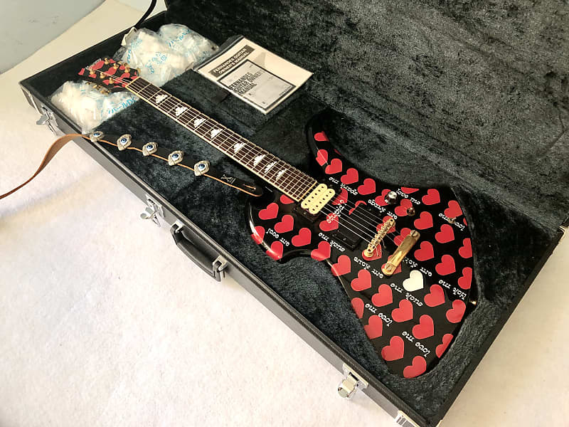 🧧SALE!🧧🖤 Hide black heart ♥️ PSYCHOVISION Fernandes
