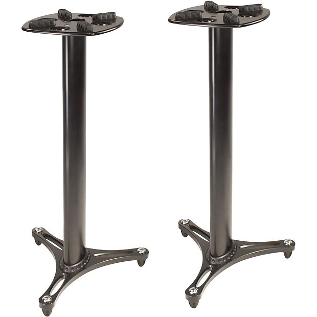 Ultimate Support MS-90/36B 2nd Generation 36" Studio Monitor Stands (Pair) image 1