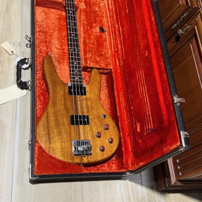 Travis Bean TB2000 Bass 1975 a beautiful 1st year all Koa TB2000 plays great cheapest one on-line. image 12