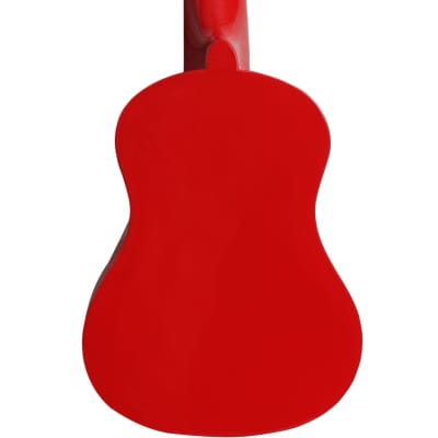 Fazley K21R-W Soprano Ukulele (Red) image 5
