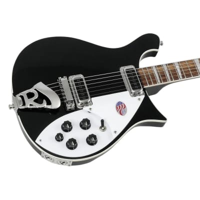 Rickenbacker Model 620 Solid Body Jetglo image 5